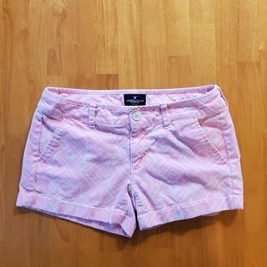 American Eagle Midi Stretch Shorts, 2